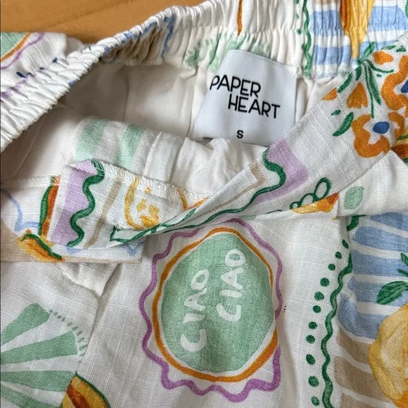 Colorful Printed Women's Short Set - Picture 6 of 11